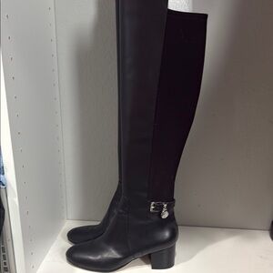 Black Knee-High Women's Boots